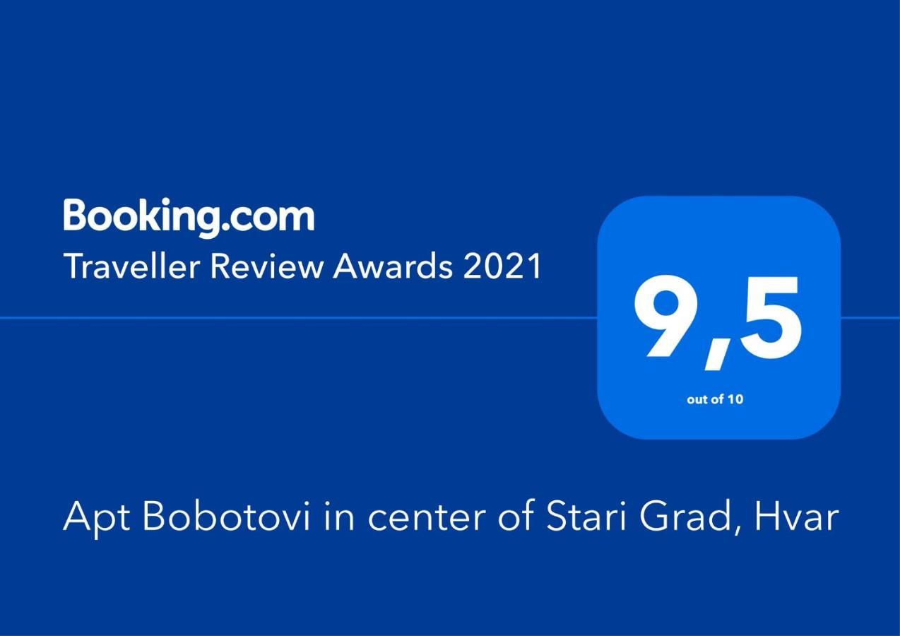 Apartmán Bobotovi In Center Of Stari Grad, Hvar *